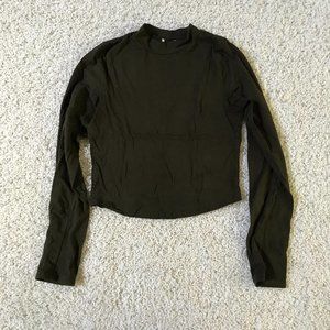 3/$20 Mock Neck Crop Top